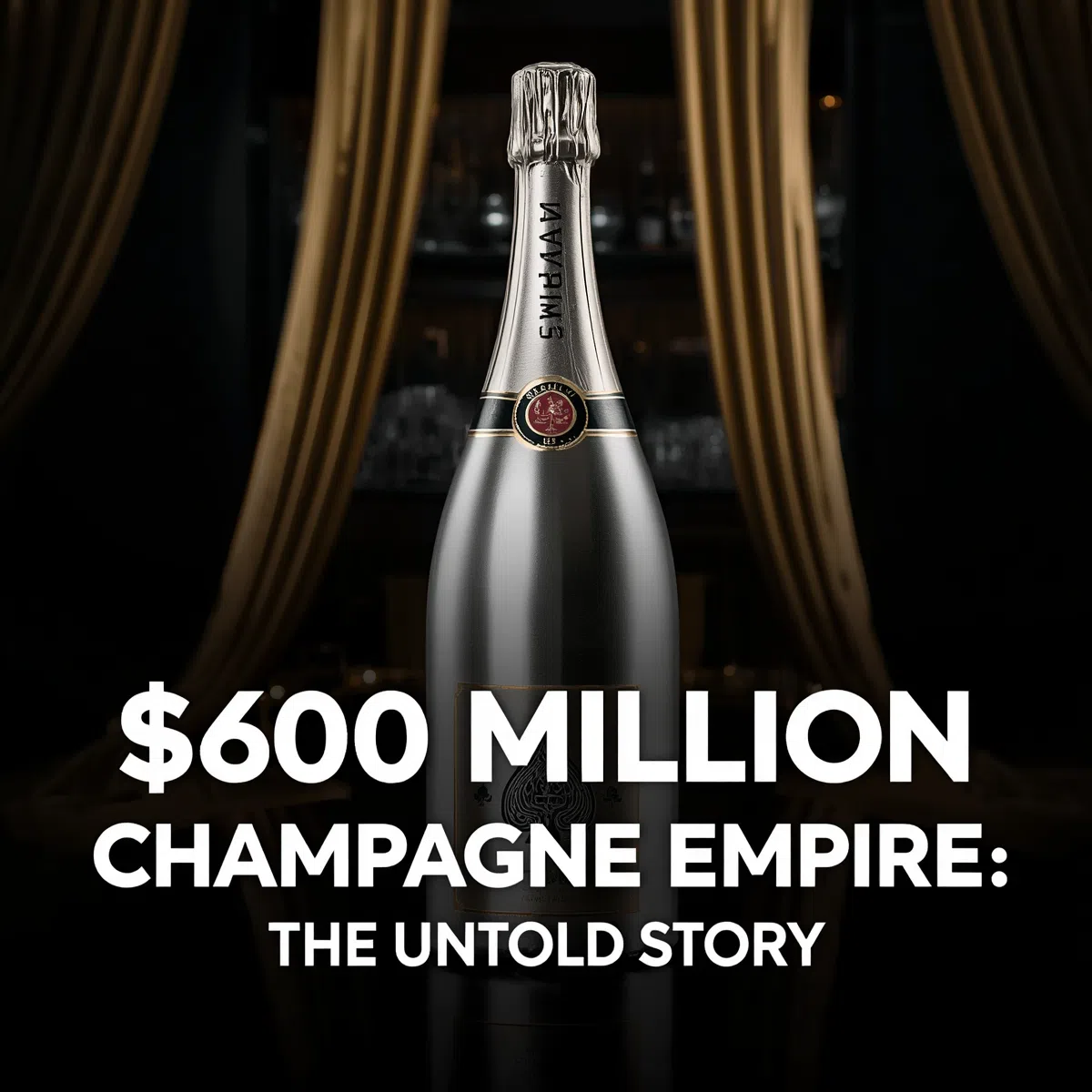 Jay-Z holding Armand de Brignac Ace of Spades Champagne bottle